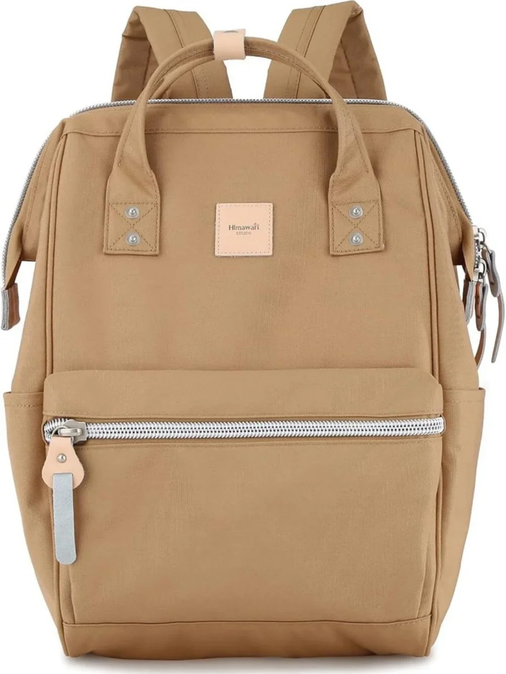 Stylish Water-Resistant Laptop Backpack with USB Charging for Travel & College